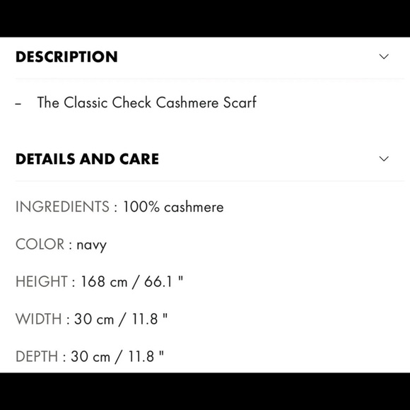 Burberry cashmere scarf - Picture 10 of 10